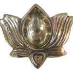 Brass Kamal Deepak – 1 Wick Puja Deepak