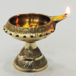 Brass Stand Kuber Deepak No. 2