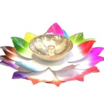 Brass Decorative Colorful Deepak