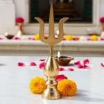 Brass Kalash Trishul No. 1