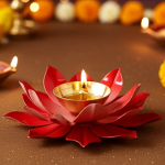 Brass & Iron Deepak, Oil Lamp  - Antique Hanging Deepak for Mandir