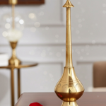 Brass Gulab Pash Rosewater Sprinkler – Antique Pooja Item