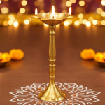 Brass Sada Panas Deepak No. 7