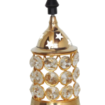 Brass Table Decor Oil Lamp Deep Jyoti No. 1  - Small Brass Oil Lamp for Daily Puja