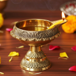 Brass Stand Kuber Deepak No. 3