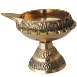 Brass Stand Kuber Deepak No. 3