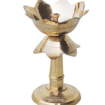Brass Kamal Stand Deepak No. 1