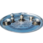 Steel Puja Thali