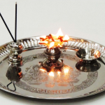 Steel Puja Thali