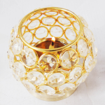 Brass Matki Crystal Deepak No. 1