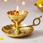 Brass Smapat Jyoti No. 3