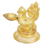 Brass Showpiece Murga Deepak Statue