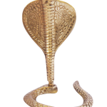 Brass Snake For Shivling – Naga Dev Ring, 6 Inch