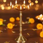 Brass Sada Panas Deepak No. 10