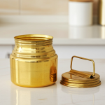 Brass Gangajali 180 ml – Small Holy Water Pot for Pooja Use