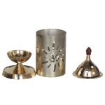 Brass Table Decor Oil Lamp, Deepak  - Handcrafted Brass Deepak for Worship