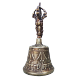 Pure Bronze Metal Hand Bell, Kansa Hand Bell