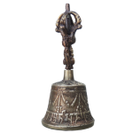 Pure Bronze Metal Hand Bell, Kansa Hand Bell