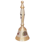 Brass Hand Bell White No. 3