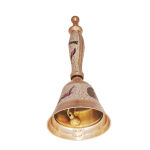 Brass Hand Bell White No. 3