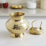Brass Gangajali No. 6 [400 ml] – Ritual Water Pot for Temple