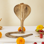 Brass Naga For Shivling – Divine Snake Ring