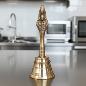 Brass Pooja Hand Bell, Garun Ghanti