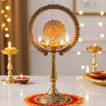 Brass Deepak More Charkar 6