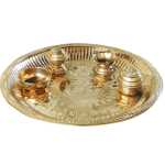 Brass Puja Thali Set