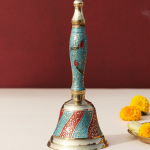 Brass Bell No. 2 Blue Color