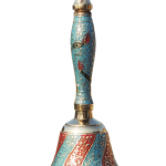 Brass Bell No. 2 Blue Color