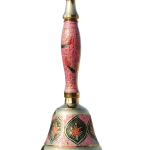 Brass Bell No. 2 Pink Color