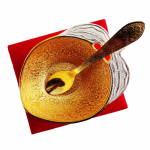 Decorative Bowl Set Apple 2 tone