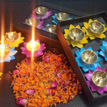 Brass Decorative Deepak Pack Of 6 Pcs