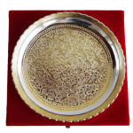 Brass Decorative Plate More 2 Tone Platter