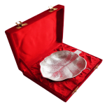 Brass Decorative Papaya Leaf Platter