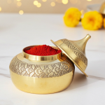 Brass Handicraft Sindoor Dani, Dabbi