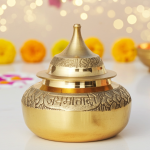 Brass Handicraft Sindoor Dani, Dabbi