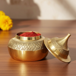 Brass Handicraft Sindoor Dani, Dabbi