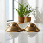 Brass Manjira With Brass Finish