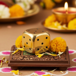 Brass Decorative Pasa, Dice