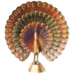 Brass Decorative Showpiece Peacock More
