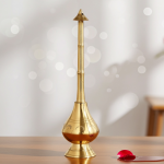Brass Rosewater Sprinkler Gulab Pash – Traditional Pooja Accessory