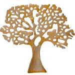 Aluminum Decorative Wall Hanging Tree – Modern Home Decor