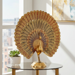 Brass Decorative Showpiece Peacock More