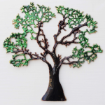 Aluminum Tree Wall Decor Showpiece – Elegant Home Decoration