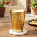 Brass Lassi Glass, 350 ML
