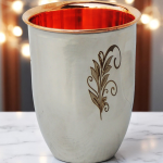 Pure Copper And Steel Glass, 240 Ml