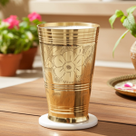 Brass Lassi Glass, 370 ML