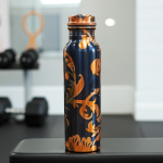 Copper Water Bottle 900 ML | Pure Copper Ayurvedic Hydration Bottle